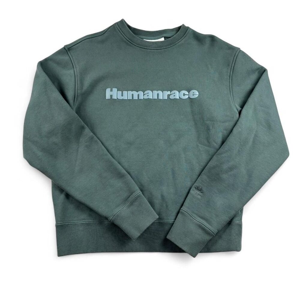 Adidas x Pharrell Williams Humanrace Crewneck Sweatshirt Green Men’s M